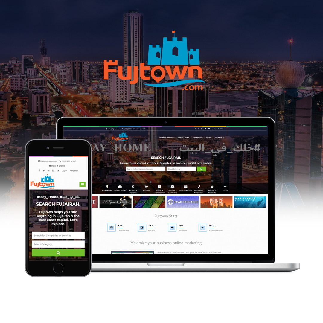 Fujtown Project Mockup